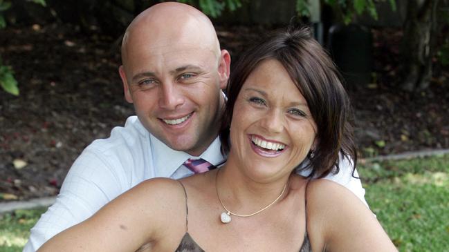 Flowers with wife Camilla at a Magic Millions Barrier trial draw.