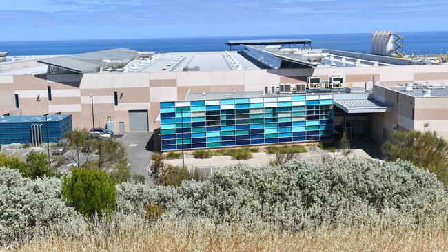 The Adelaide Desalination Plant in Lonsdale. Picture: AAP / Keryn Stevens