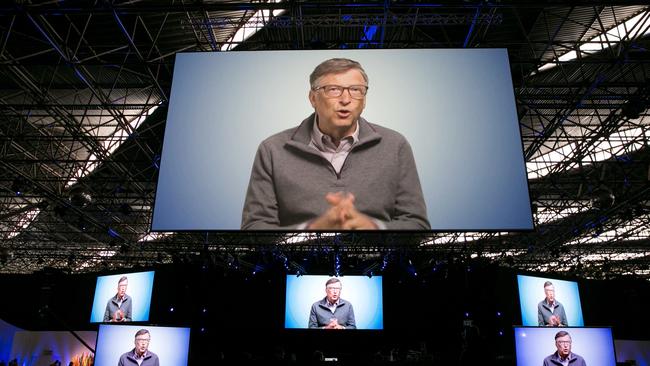 Bill Gates descibed himself as ‘a minor wizard’. Picture: Supplied Contributed