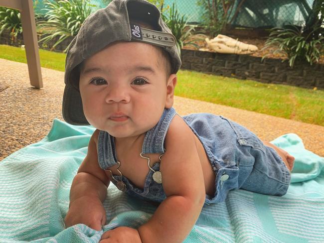 Marlee Cubillo living his best life. Picture: Kalesha