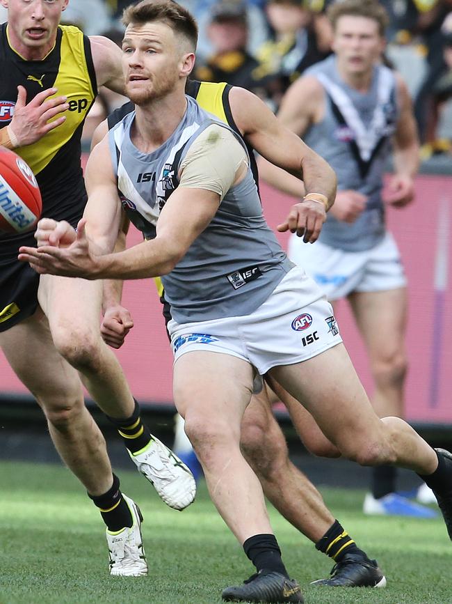 Port Adelaide’s Robbie Gray is eligible to represent Victoria in the All-Stars clash. Picture: Michael Klein