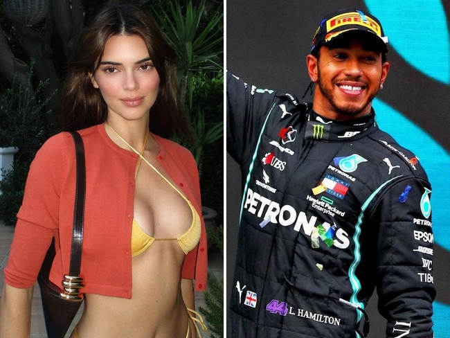 Lewis Hamilton terrified Kendall Jenner