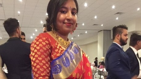 Eva Kibria from Bangladesh is becoming an Australian citizen at the Canterbury Bankstown citizenship ceremony on January 26.