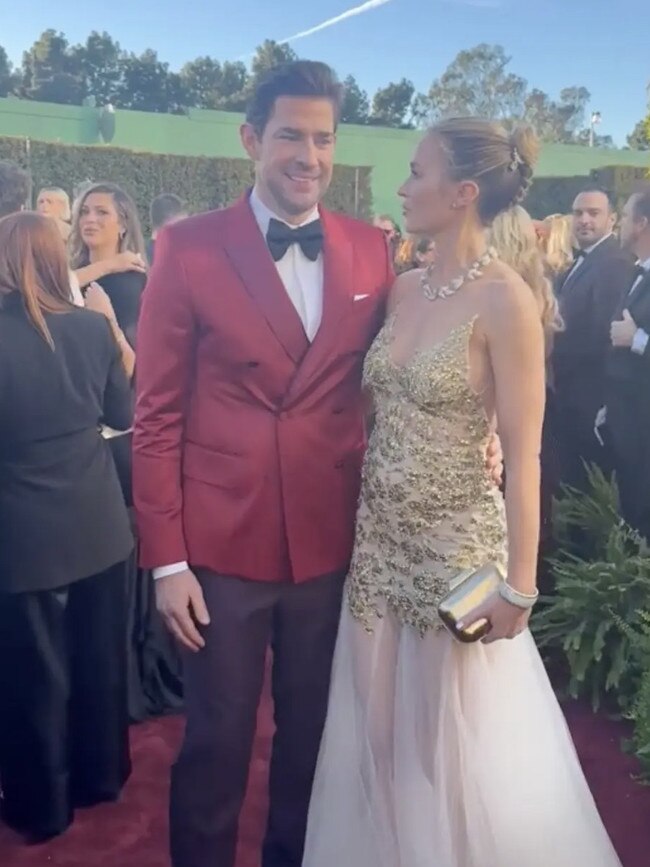 John Krasinski and Emily Blunt’s exchange is going viral. Picture: TikTok