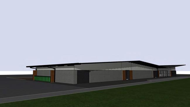 Barossa United's recently approved club and changeroom facility. Picture: Supplied