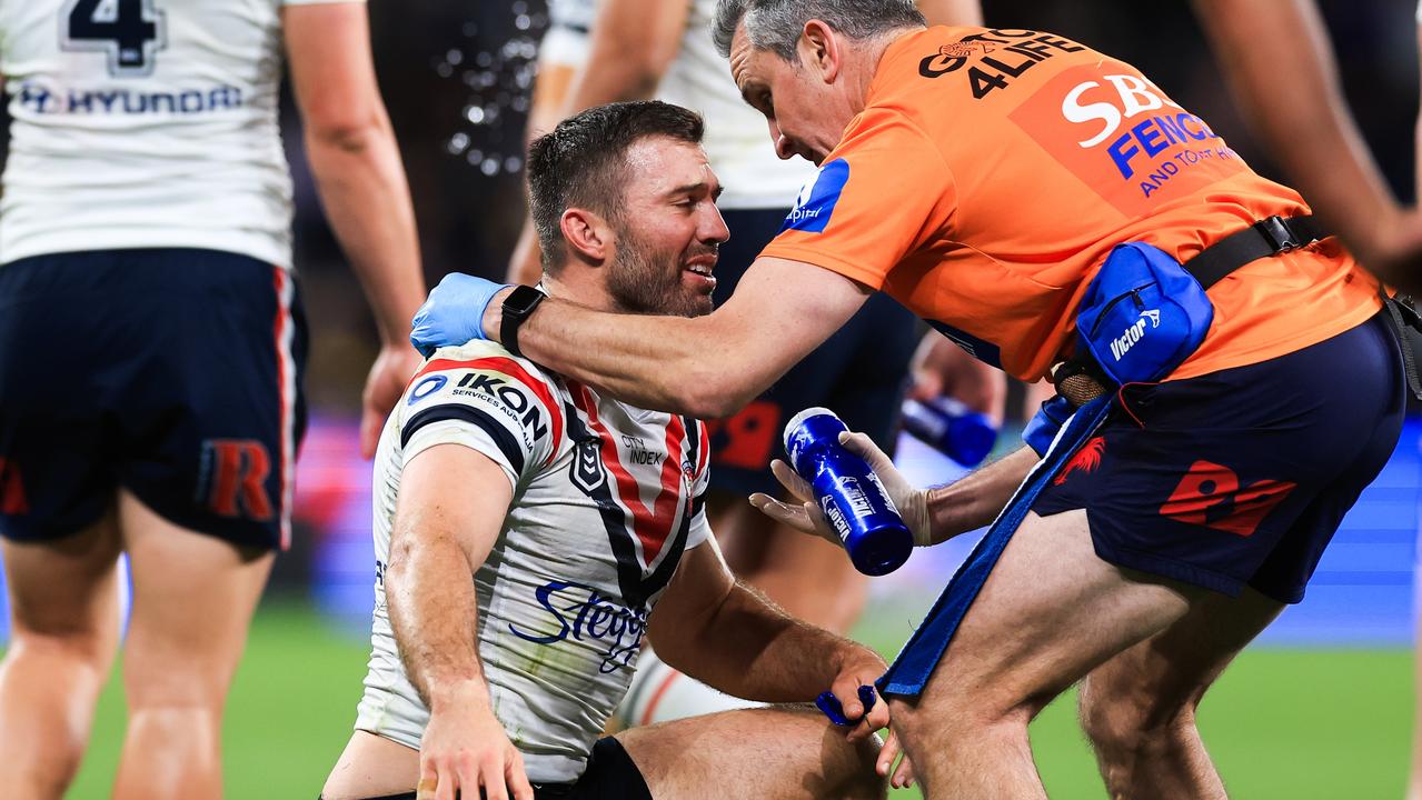 James Tedesco is back for the Roosters after he missed last week’s win due to a head knock. Picture; Mark Evans/Getty Images