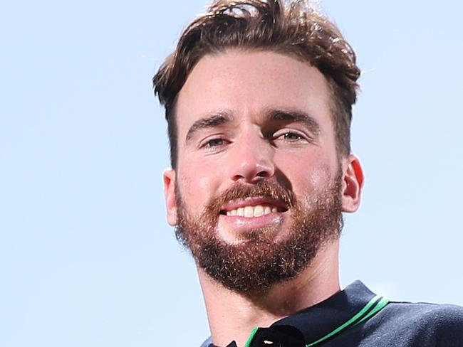 Parramatta's Clint Gutherson poses for a portrait during the 2019 Fox League Launch at the SCG. Picture: Brett Costello