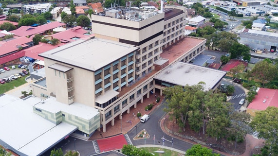 The man was treated at Redcliffe Hospital in 2016. Picture: Supplied