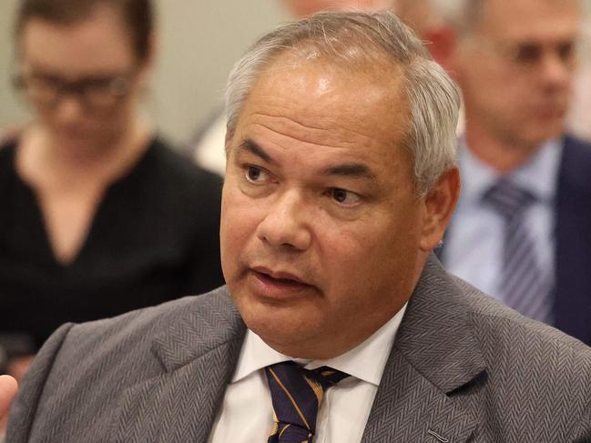 Cr Tom Tate, Mayor of the Gold Coast, Rural and Regional Affairs and Transport References Committee: AustraliaÃs preparedness to host Commonwealth, Olympic and Paralympic Games, Brisbane. Picture: Liam Kidston