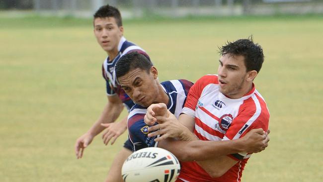 Ipswich State High School against Palm Beach Currumbin last year. Photo: David Nielsen / The Queensland Times