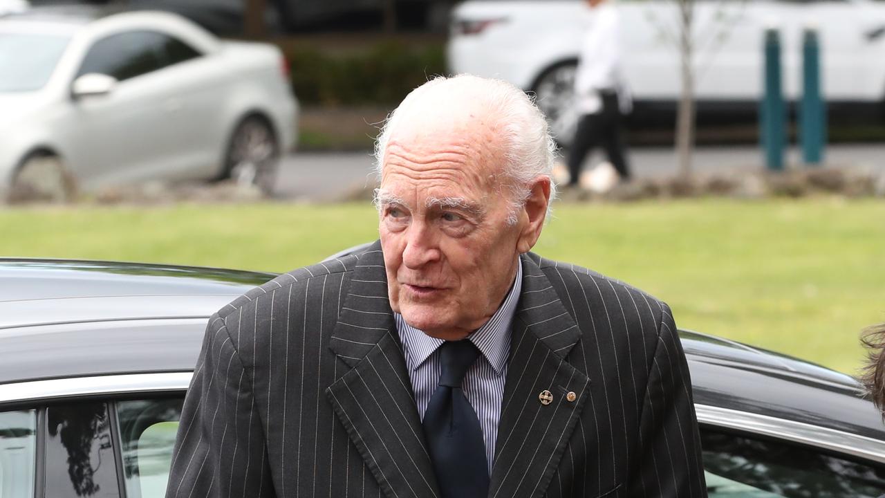 Peter Hollingworth has been reprimanded for his response to child sex allegations at an Anglican school in the 1990s. Picture: NCA NewsWire / David Crosling