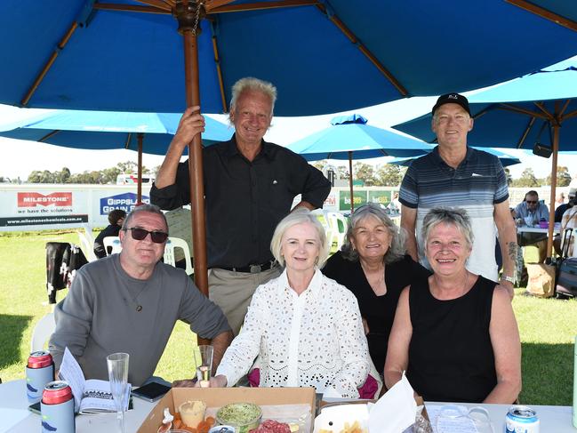 Bairnsdale Cup 2025. Prune Master crew (@prune_master). Picture: David Smith