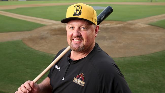 Brisbane Bandits coach David Nilsson is confident his team can snag a fourth successive ABL title. Picture: AAP Image/Steve Pohlner