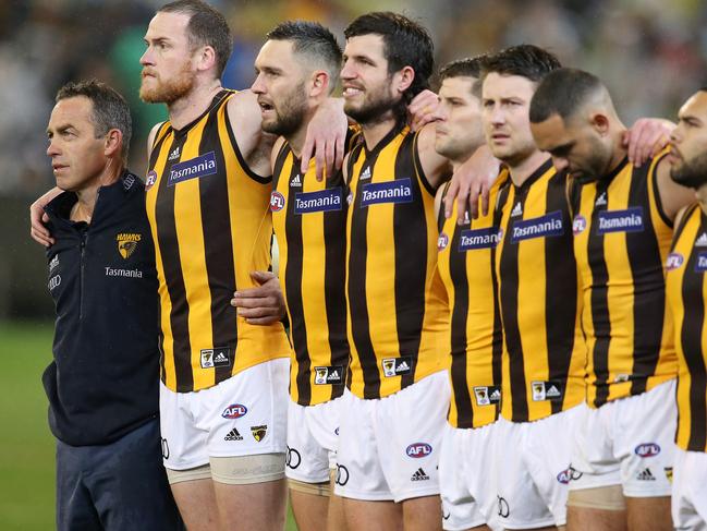 AFL First Qualifying Final. 06/09/2018. Richmond v Hawthorn at the MCG, Melbourne.  Hawthorn coach Alastair Clarkson   . Pic: Michael Klein