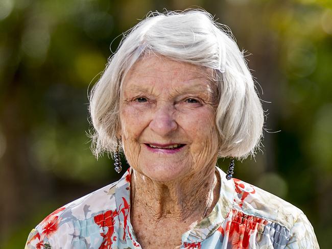 Mrs Rita Chisholm, a World War I widow Rita is the widow of Captain John MacKellar Chisholm, who served with the 6th Light Horse Regiment in Egypt during WWI. He was responsiblefor caring for the horses left behind when his unit went to Gallipoli. Picture: Jerad Williams