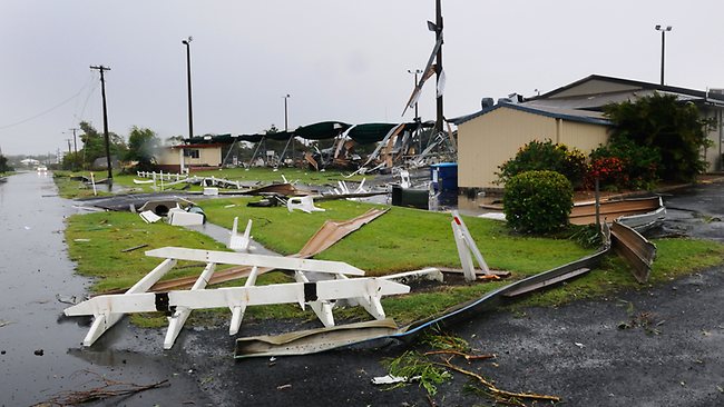 Tornadoes hit coastal towns of Coonarr, Bargara and Burnett Heads, near ...