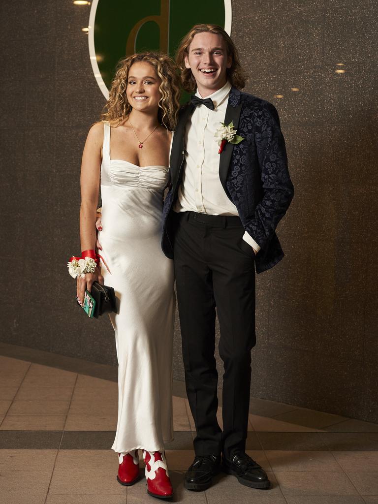 Students at the Blackfriars Priory School formal on June 24 at the Donato Reception Centre. Picture: Matt Loxton