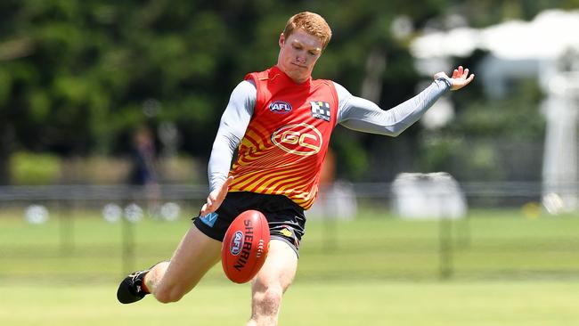 Matt Rowell has impressed at pre-season training so far this summer. Picture: Albert Perez/AFL Photos