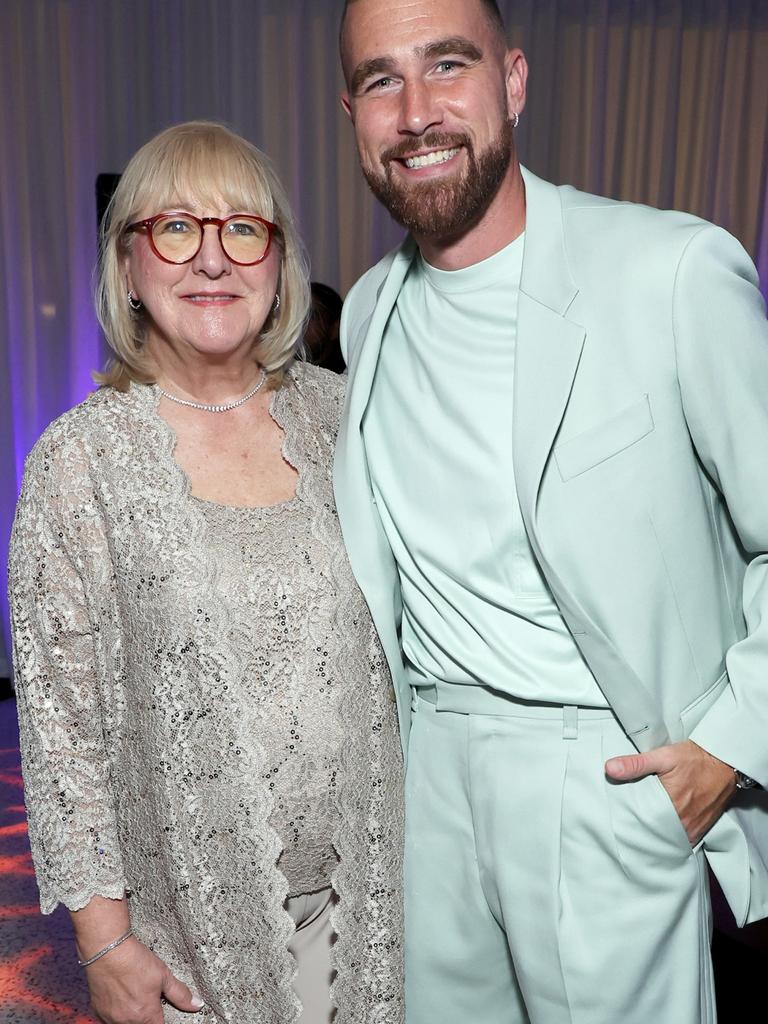 Travis is known for being close to his mum. Picture: Randy Shropshire/Getty Images for Netflix