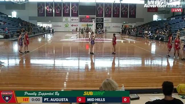 REPLAY: SA Country Netball Championships - Port Augusta vs Mid Hills (U17's Div1A) - Court 2