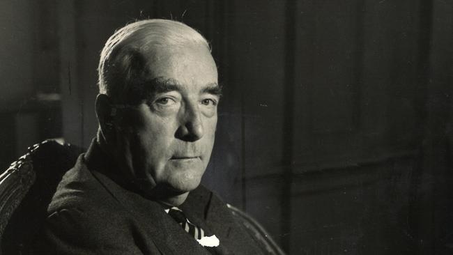 Robert Menzies, who led the Liberals to victory in 1949, would be shocked by the state of the party today. Picture: Camera Press