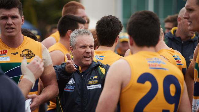 Eagles coach Michael Godden. Picture: Matt Loxton/AAP