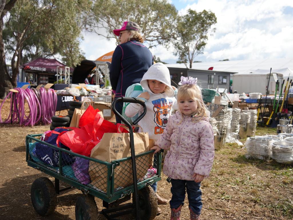 Aeleigha and Alijah at Farm Fest 2025