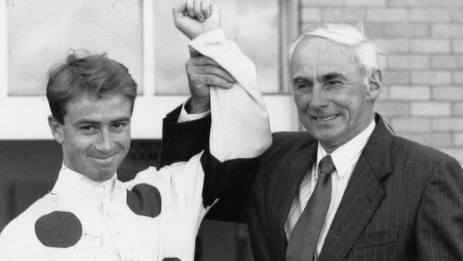 Jockey Lance O'Sullivan with his father Dave won Group 1’s around the world together.