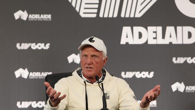 LIV Golf CEO and Commissioner Greg Norman. Picture: NCA/NewsWire Emma Brasier