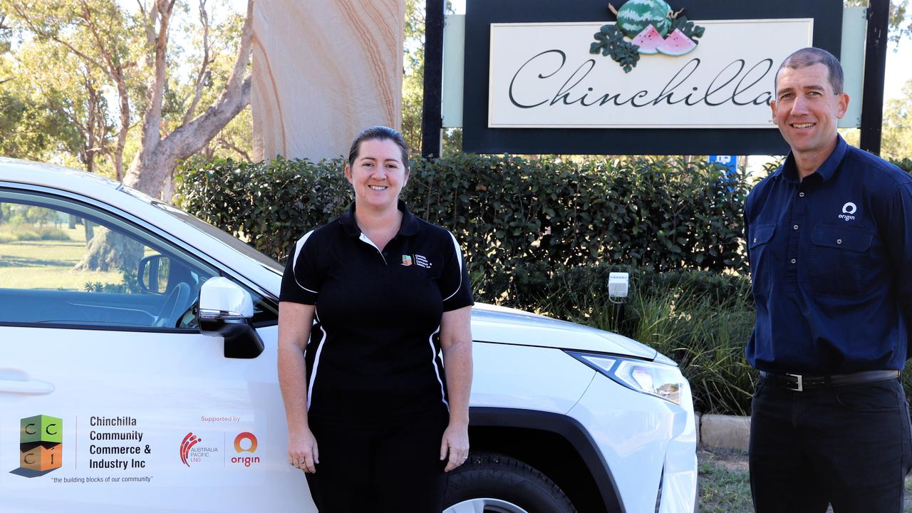 ECONOMIC GROWTH: Origin Energy and the Chinchilla Community Commerce and Industry (CCCI) have signed a three-year partnership to help build the economic and social health of Chinchilla. Pic: Supplied