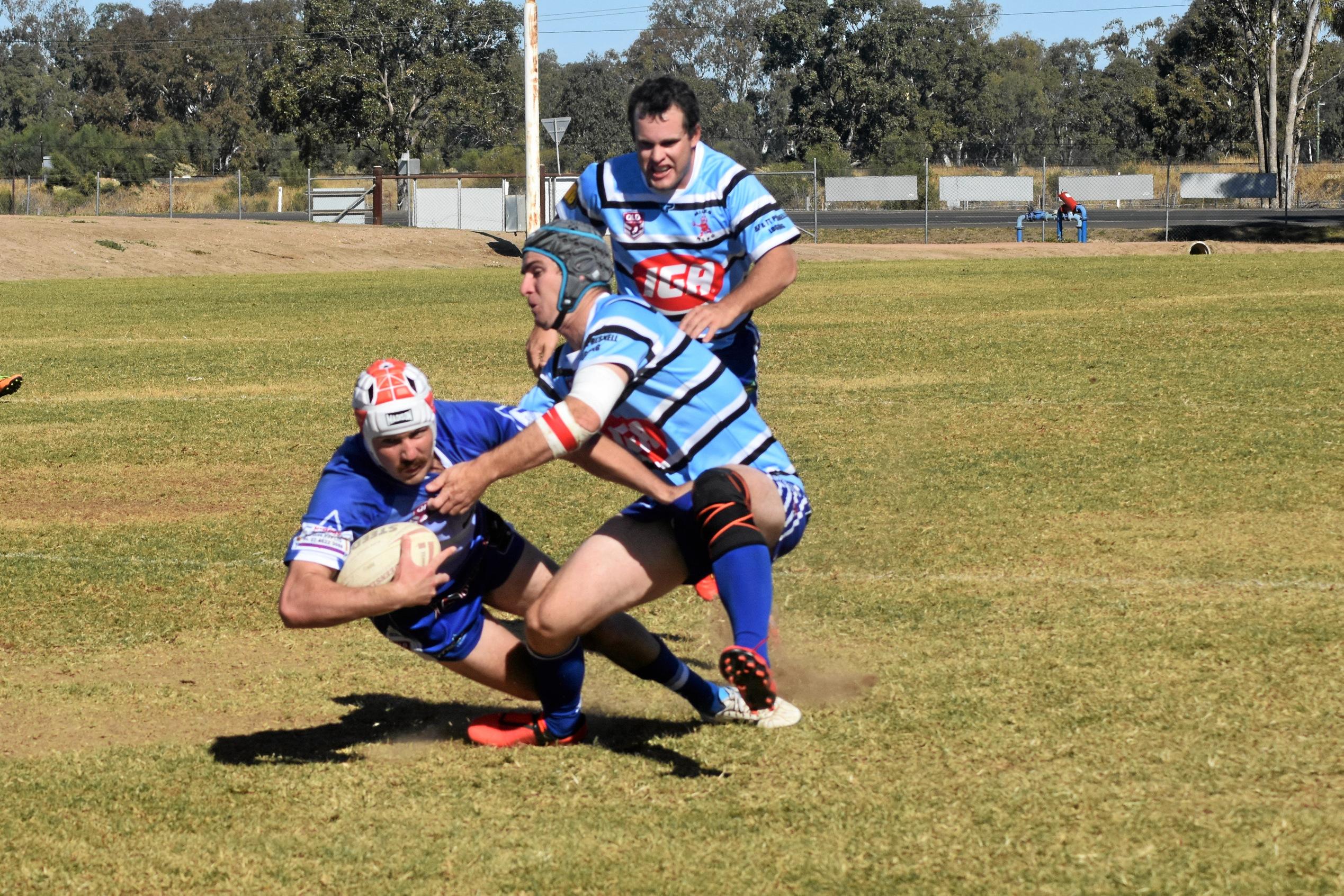 Roma Cities v Miles/Taroom/Wandoan. Reserve grade. Picture: Jorja McDonnell