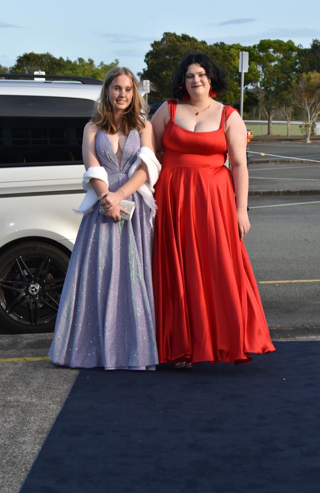 Students at the 2024 Chancellor State College formal.