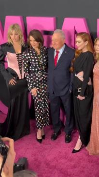 So fetch! Lindsay Lohan and Tina Fey reunited at the new 'Mean Girls' premiere
