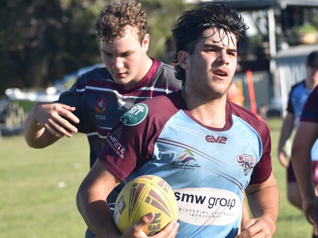 CQ Capras under-16, under-18, under-21 and senior men training at Kettle Park, Rockhampton, on December 3, 2022.
