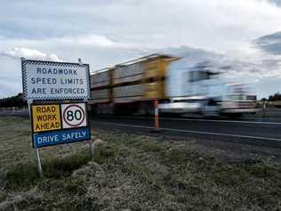 Warrego Highway upgrades along the eastern approach to Chinchilla. Picture: Matthew Newton