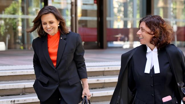 Lisa Wilkinson is back in court today. Picture: NCA NewsWire / Damian Shaw