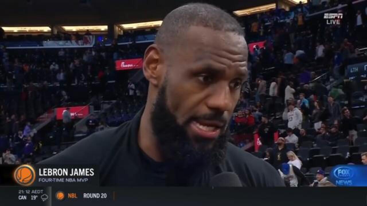 LeBron speaks on Luka after Lakers win