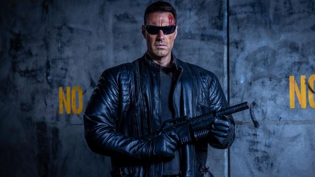 Ben Price as The Terminator. Picture: Jake Nowakowski