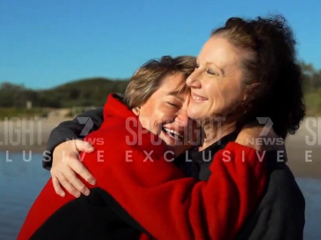 Kathleen Folbigg with best friend Tracy Chapman.