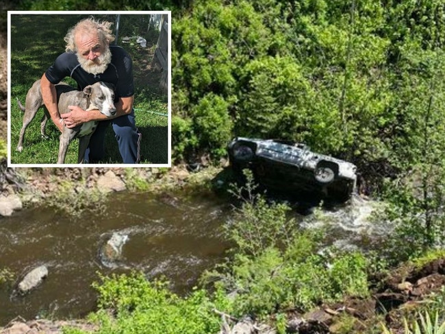 Dog’s impressive act after owner crashes car. Picture: Baker County Sheriff's Office