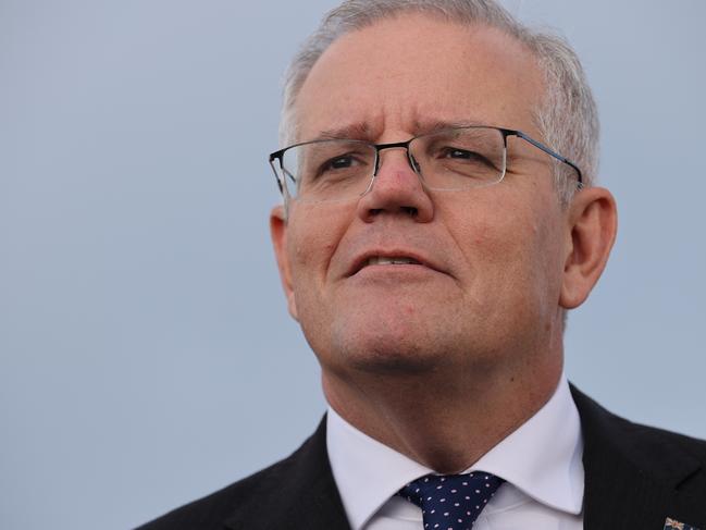 PM Scott Morrison. Picture: Jason Edwards