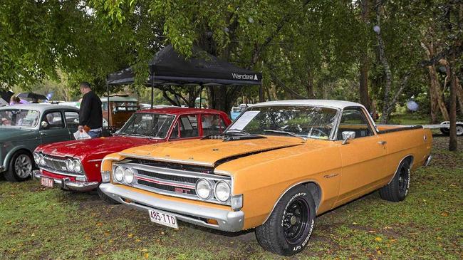 Phil Page's 1969 Ford Ranchero 390GT at the Noosa Classic Car Show. Picture: Iain Curry