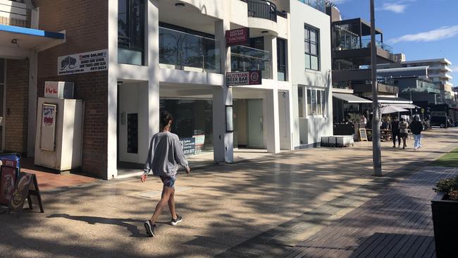 The closed down Austrian Beer Bar restaurant on The Strand at Dee Why that is set to be replaced by an IGA supermarket. Picture: Jim O'Rourke