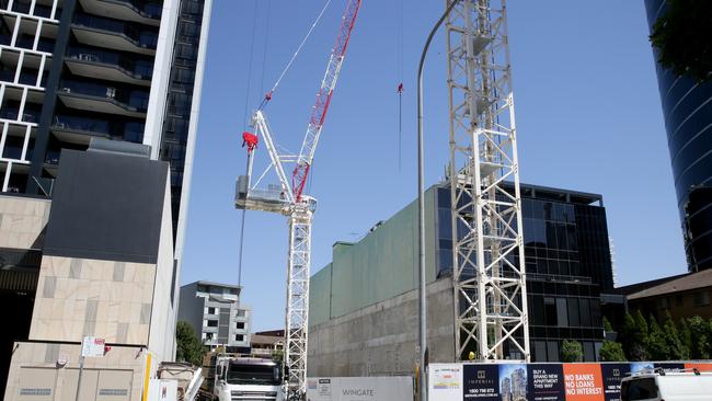 Merhis Group development Imperial Parramatta, 9 Hassall St Parramatta back in 2019. Picture: Jonathan Ng