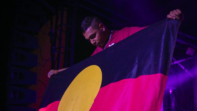 Darwin Hip Hop Artist J-Milla. Picture: NewsWire / Glenn Campbell
