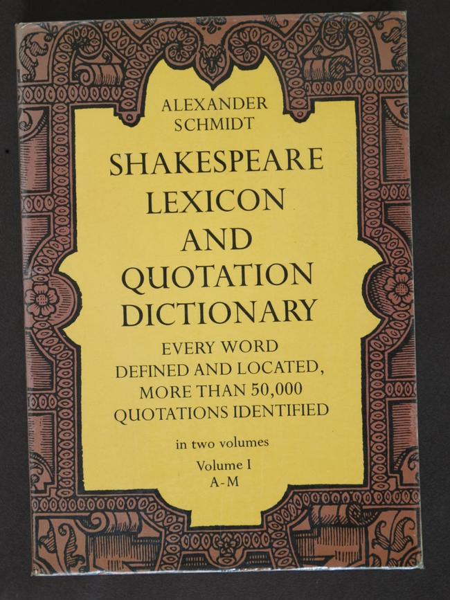 <b>Shakespeare Lexicon: </b>I want to do Shakespeare next. In my first years as a professional actor I was with a Shakespeare troupe and I have really fond memories.