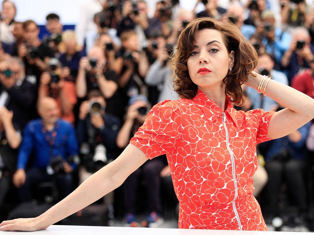 US actress Aubrey Plaza poses during a photocall for the film Megalopolis at the 77th edition of the Cannes Film Festival in Cannes, on May 17, 2024. Picture: AFP