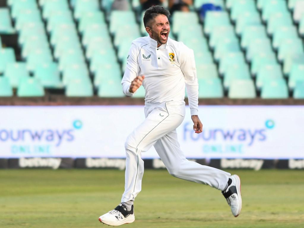 Keshav Maharaj is South Africa’s quiet achiever. Picture: Darren Stewart/Getty Images