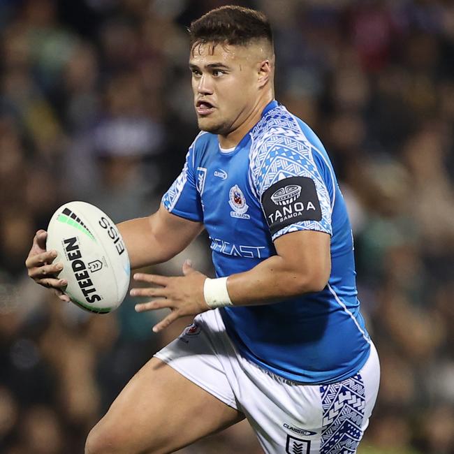 Samoa’s Josh Schuster is an exciting talent for Seibold. Picture: Mark Kolbe/Getty Images