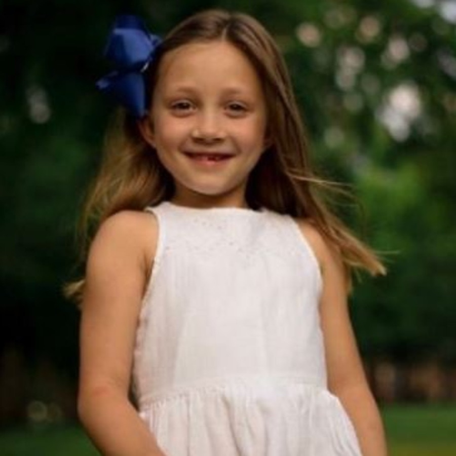 Paisley Cogsdill, 7, from the US, died during a routine operation on Friday. Picture: GoFundMe